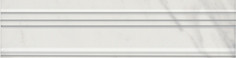 Алькала Бордюр Багет белый BLB038 5х20