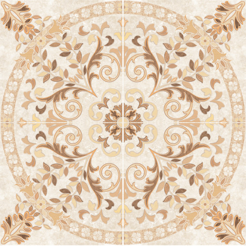 Pompei Панно напольное светло-бежевое (PY6G304) 88x88