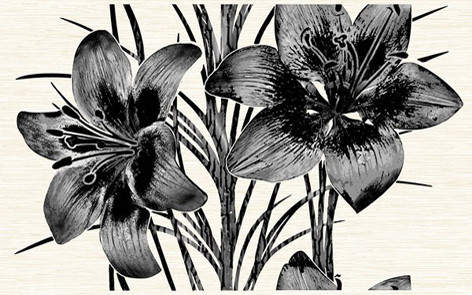 Piano черн. /09-03-04-081-2/ /96-46-04-8102/ Декор 40х25