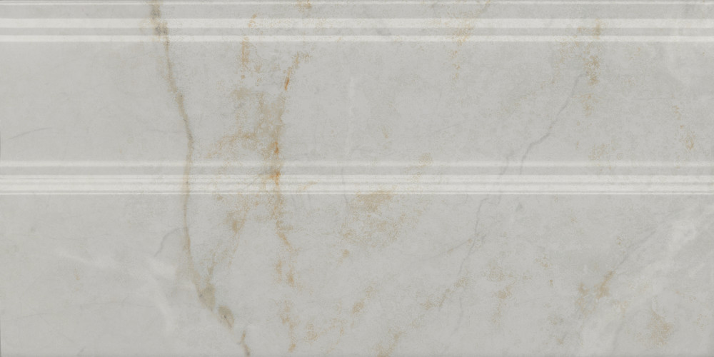 Серенада Плинтус белый глянцевый обрезной FMA030R 30x15