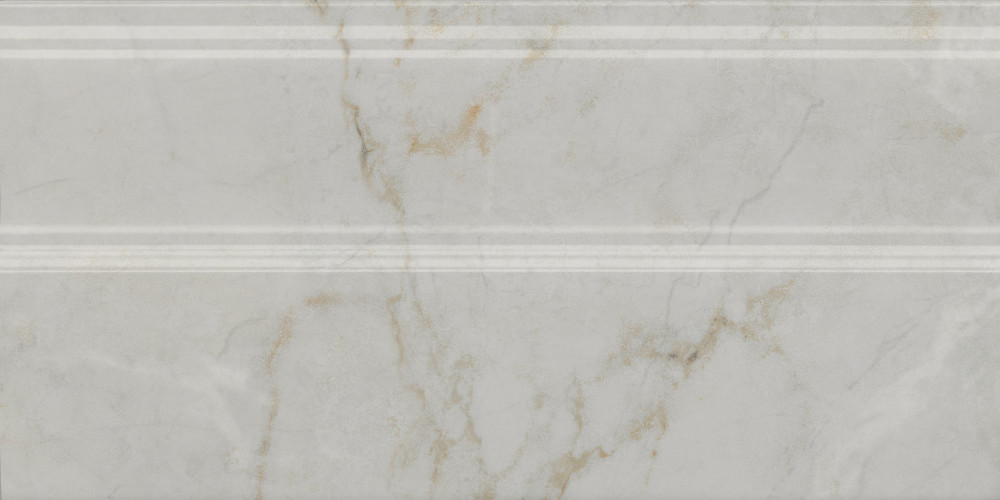 Серенада Плинтус белый глянцевый обрезной FMA030R 30x15