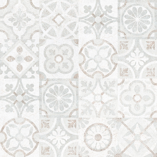 Сонора 7Д Керамогранит серый пэчворк 50х50