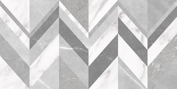 Venus Плитка настенная серый узор 08-00-06-2681 20х40