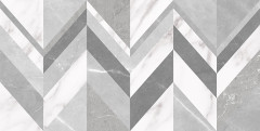 Venus Плитка настенная серый узор 08-00-06-2681 20х40