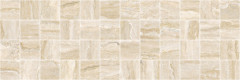Glossy Декор мозаичный бежевый MM11189 20х60