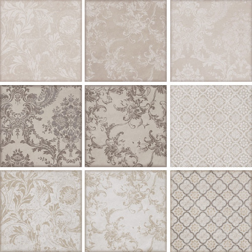 Марчиана Плитка настенная микс беж 5267 20х20