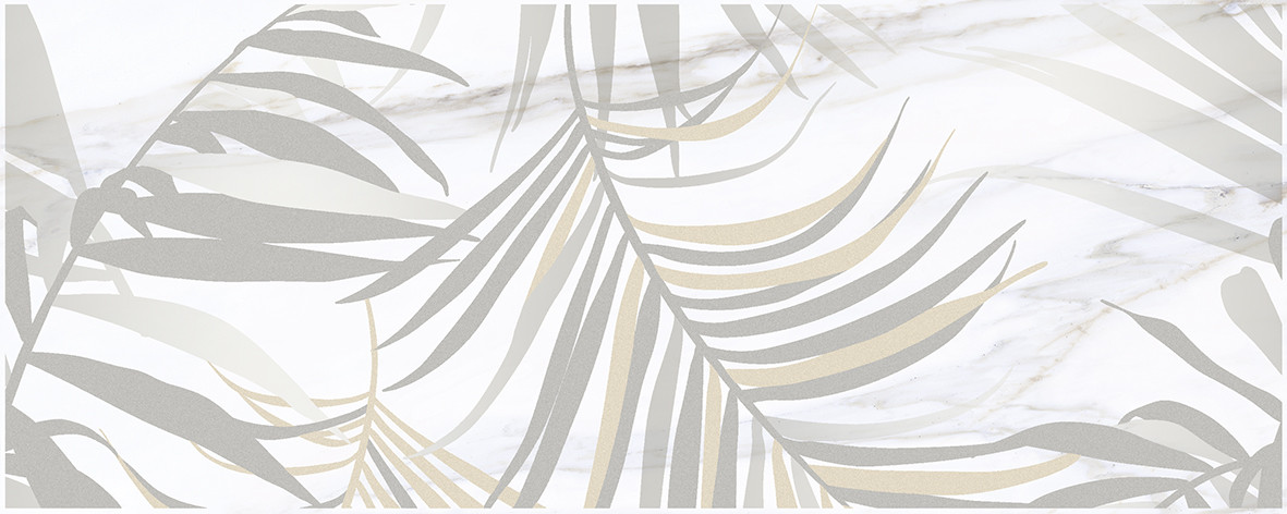 Aria Botanica Декор-2 белый 20х50