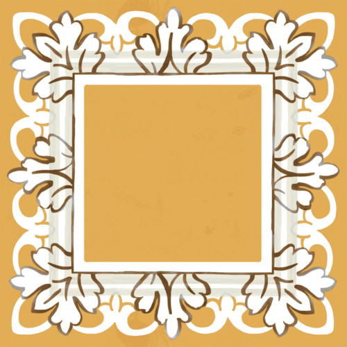 Алмаш Декор жёлтый глянцевый HGD\\B525\\TOB001 9,8х9,8