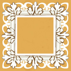 Алмаш Декор жёлтый глянцевый HGD\\B525\\TOB001 9,8х9,8