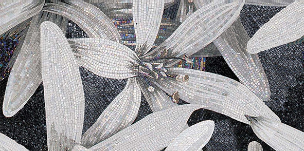 April Декор 1 чёрный 25х50