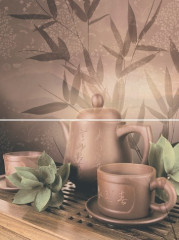 Tea ceremony Панно P2D175 30х40 (из 2-х пл.)