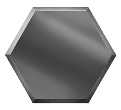 Зеркальная графитовая плитка СОТА СОЗГ2 25х21,6