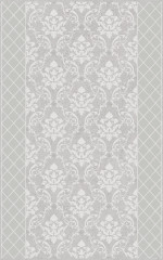 Мотиво Декор серый светлый глянцевый AZ\\A053\\6424 25x40