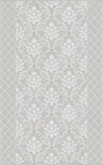 Мотиво Декор серый светлый глянцевый AZ\\A053\\6424 25x40