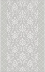Мотиво Декор серый светлый глянцевый AZ\\A053\\6424 25x40