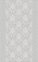 Мотиво Декор серый светлый глянцевый AZ\\A053\\6424 25x40