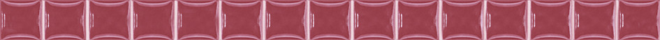 Stripes Бордюр бусинка бордовый 1,3х20