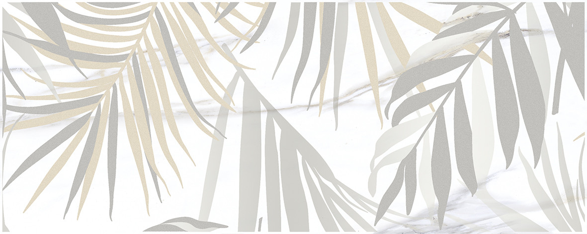 Aria Botanica Декор-1 белый 20х50