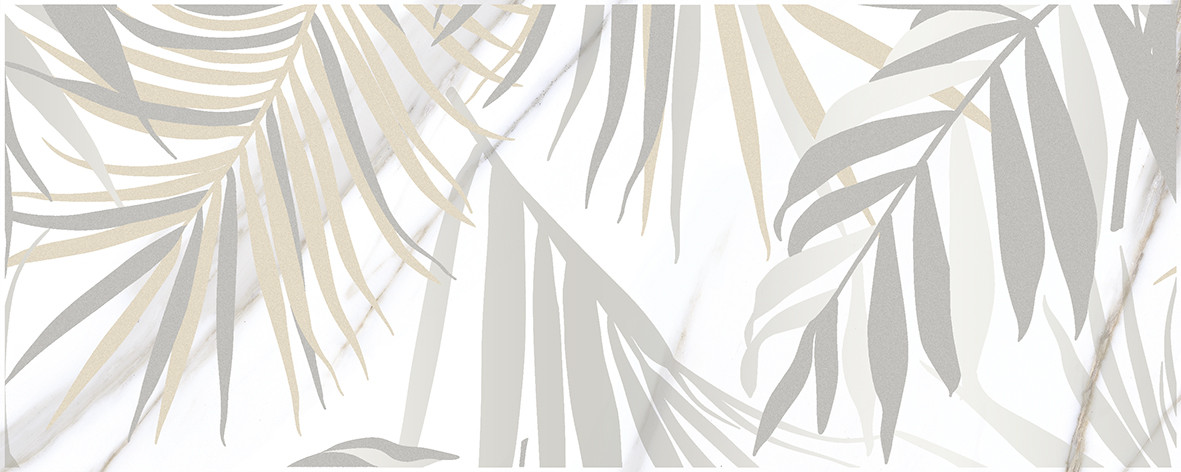 Aria Botanica Декор-1 белый 20х50