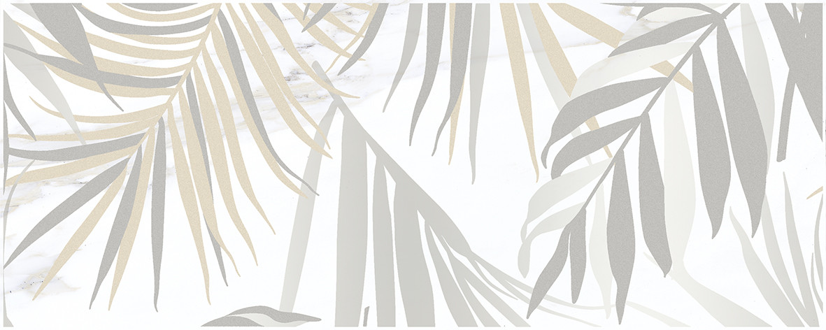 Aria Botanica Декор-1 белый 20х50