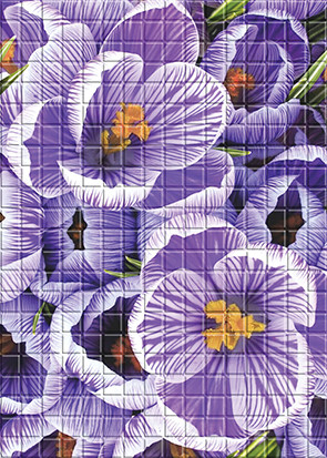 Motive Декор Violet (MF2M221DT) 25х35