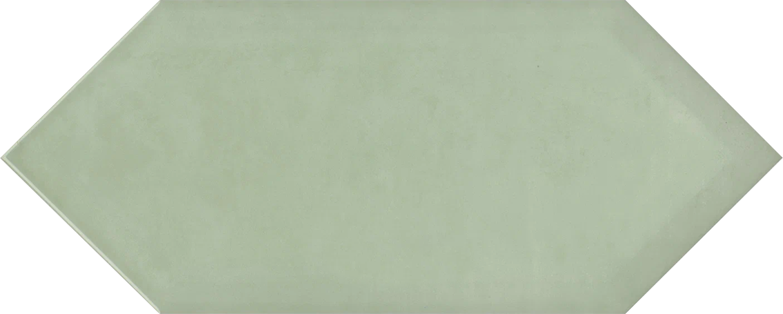 Фурнаш грань зеленый светлый глянцевый 35026 14х34