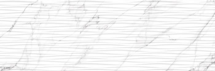 DG03-03 Плитка настенная Omnia White Decor 03 glossy 30*90см 1,08м2