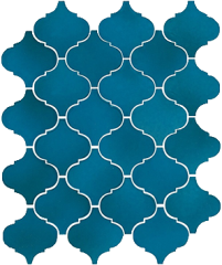 Арабески Майолика синий 65007 26х30