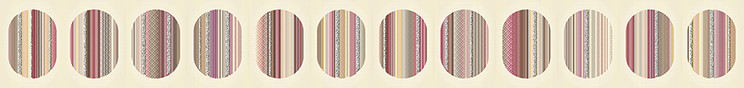 Boho Бордюр Mocca `Geometry`` 7,5x63