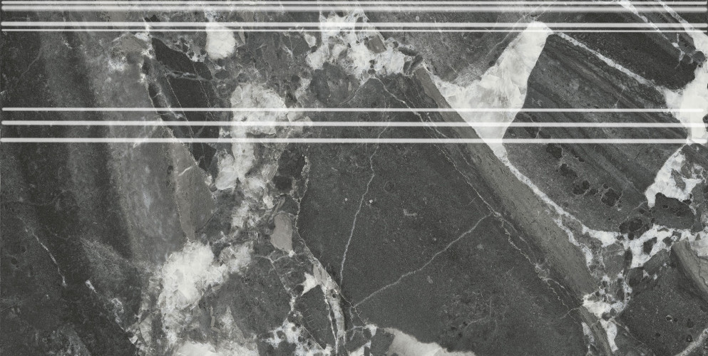 Риальто Плинтус чёрный глянцевый обрезной FME025R 20x40