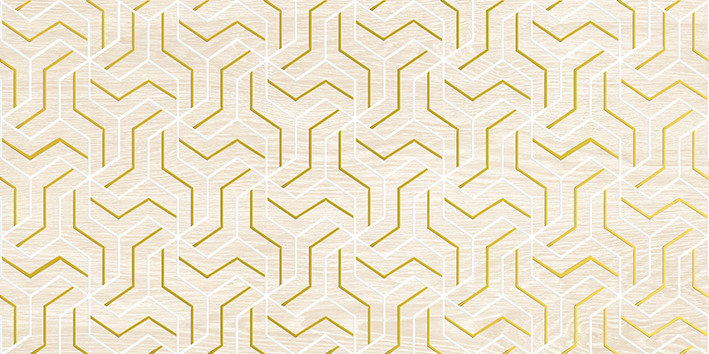 Genesis Fractal Декор бежевый 30х60