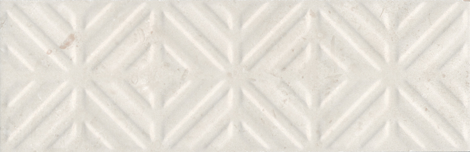 Карму Бордюр бежевый светлый матовый обрезной 11208R\\4 9,6х30