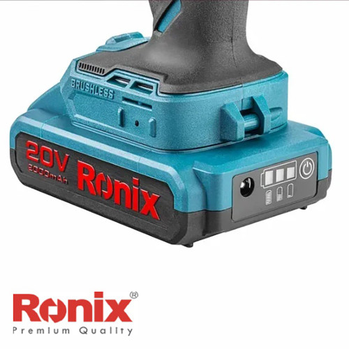 Бесщеточная аккумуляторная ударная дрель Ronix 8905K