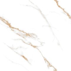 Calacatta Sharp Gold Керамогранит белый 60х60 Полированный