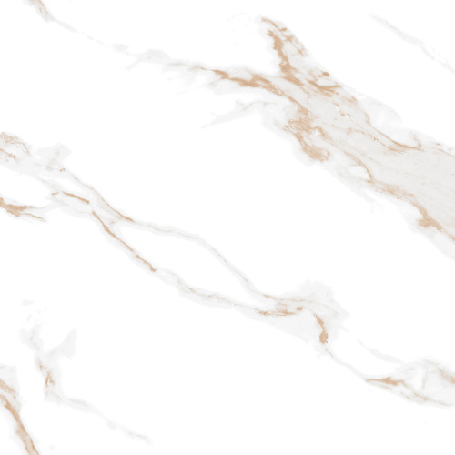 Calacatta Sharp Gold Керамогранит белый 60х60 Полированный