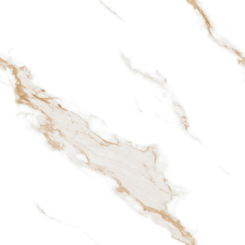 Calacatta Sharp Gold Керамогранит белый 60х60 Полированный