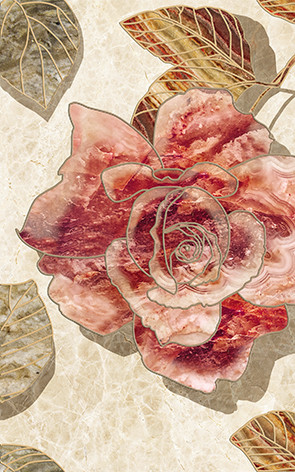 Illyria flowers-1 Декор 25x40