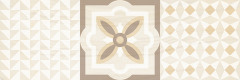 Shine Плитка настенная бежевый узор 17-00-11-1198 20х60