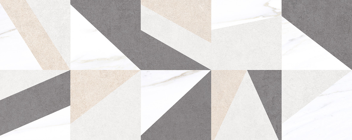 Elegance Плитка настенная белый мозаика 20х50