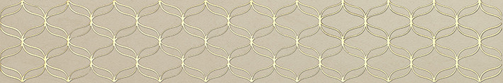 Ethereal Бордюр светло-бежевый K944346 9х60