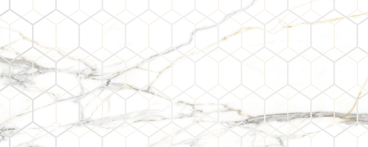 Champagne Декор белый 20х50