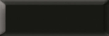 Metro black 01 Плитка настенная 10x30