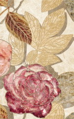 Illyria flowers-2 Плитка настенная 25x40 Т