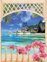 Muza Панно Bali 1 (C-MU2H454DT\\A) 80х60