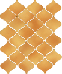 Арабески Майолика желтый 65009 26х30