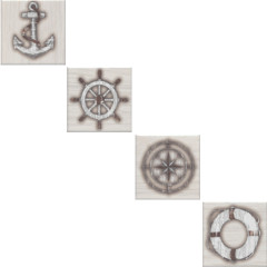 Марекьяро Вставка напольная беж светлый SG952200N\\7\\33047\\7 10х10