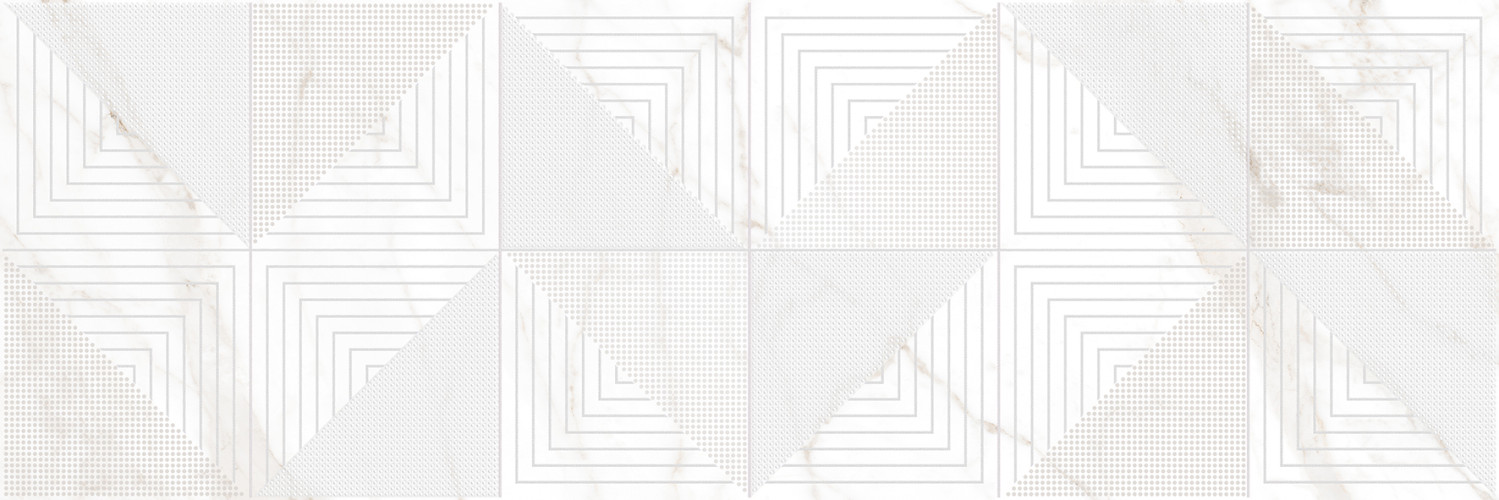 Century Декор белый 25х75