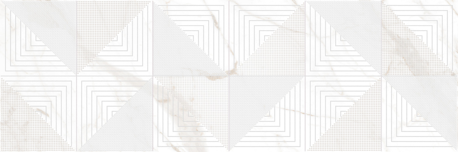 Century Декор белый 25х75