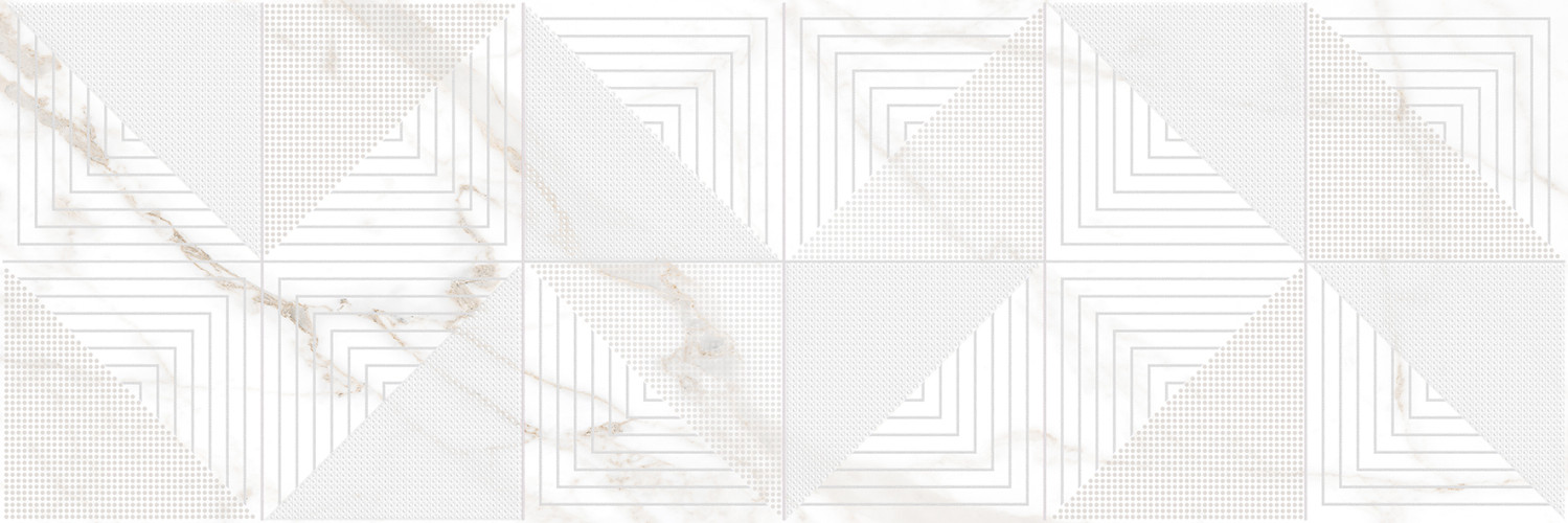 Century Декор белый 25х75