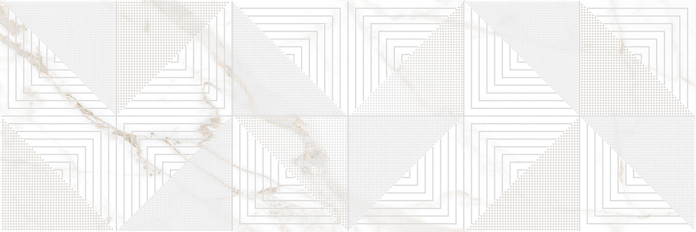 Century Декор белый 25х75